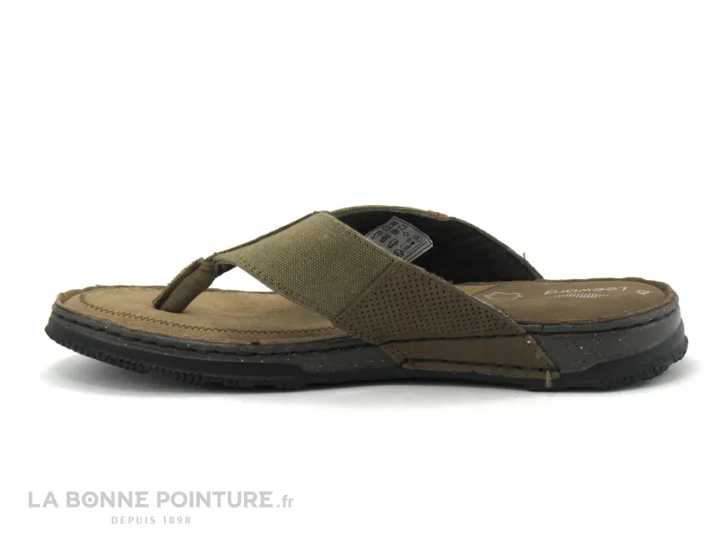 Achat chaussures Leeward Homme Mule Sabot et Tong, vente Leeward DECOT 14U - Tongs Homme marron