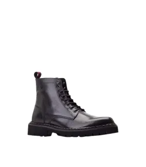 Bottines de combat sutton homme noir Base London