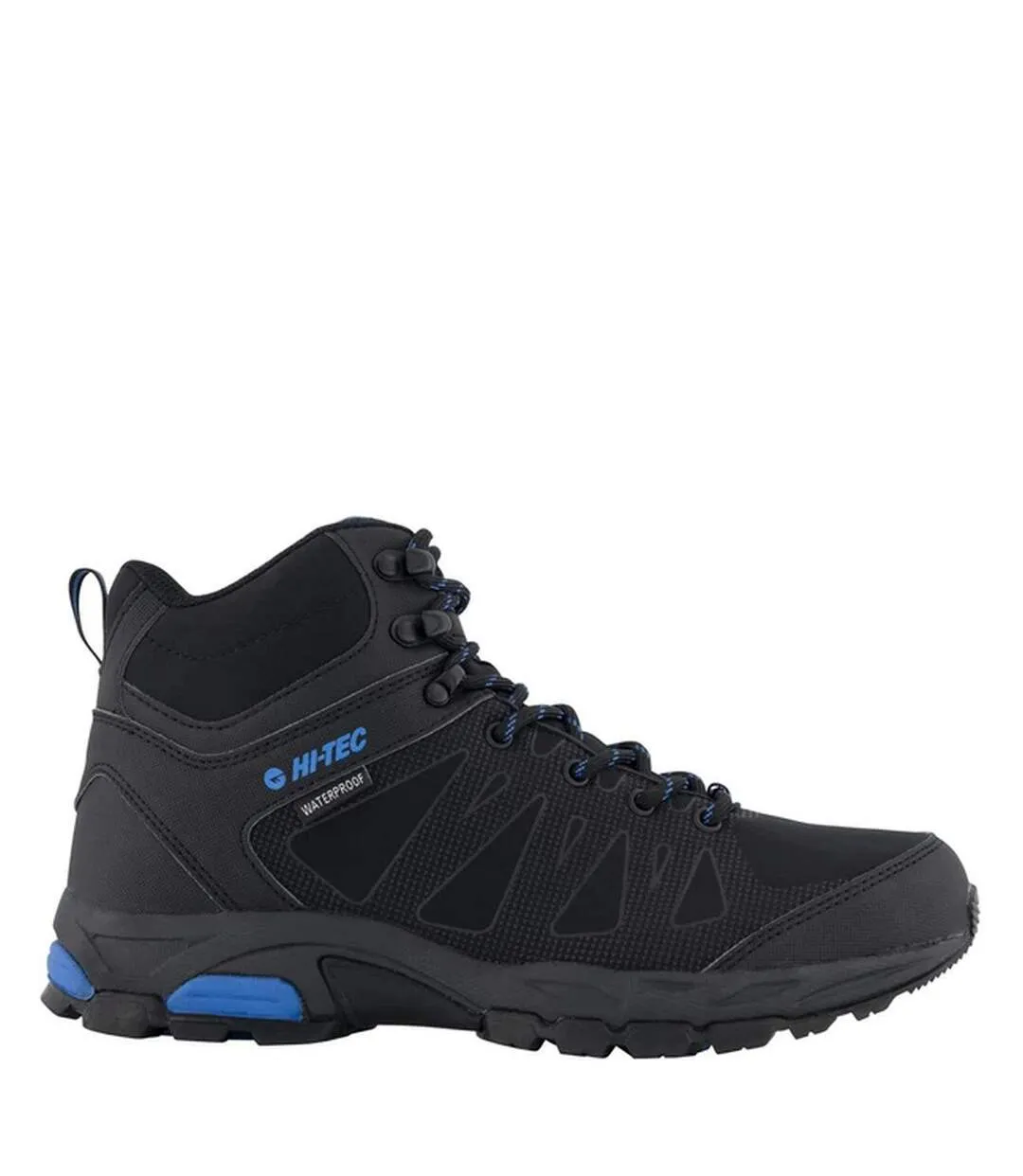 Bottines de marche raven homme noir / bleu Hi-Tec