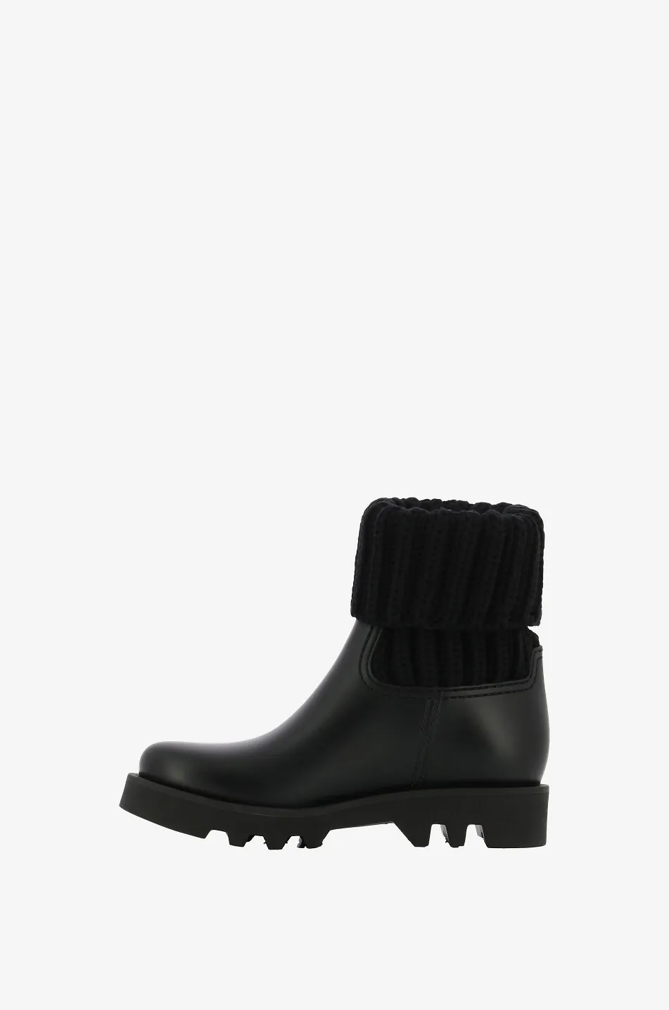 Bottines de pluie détail chaussette Ginette