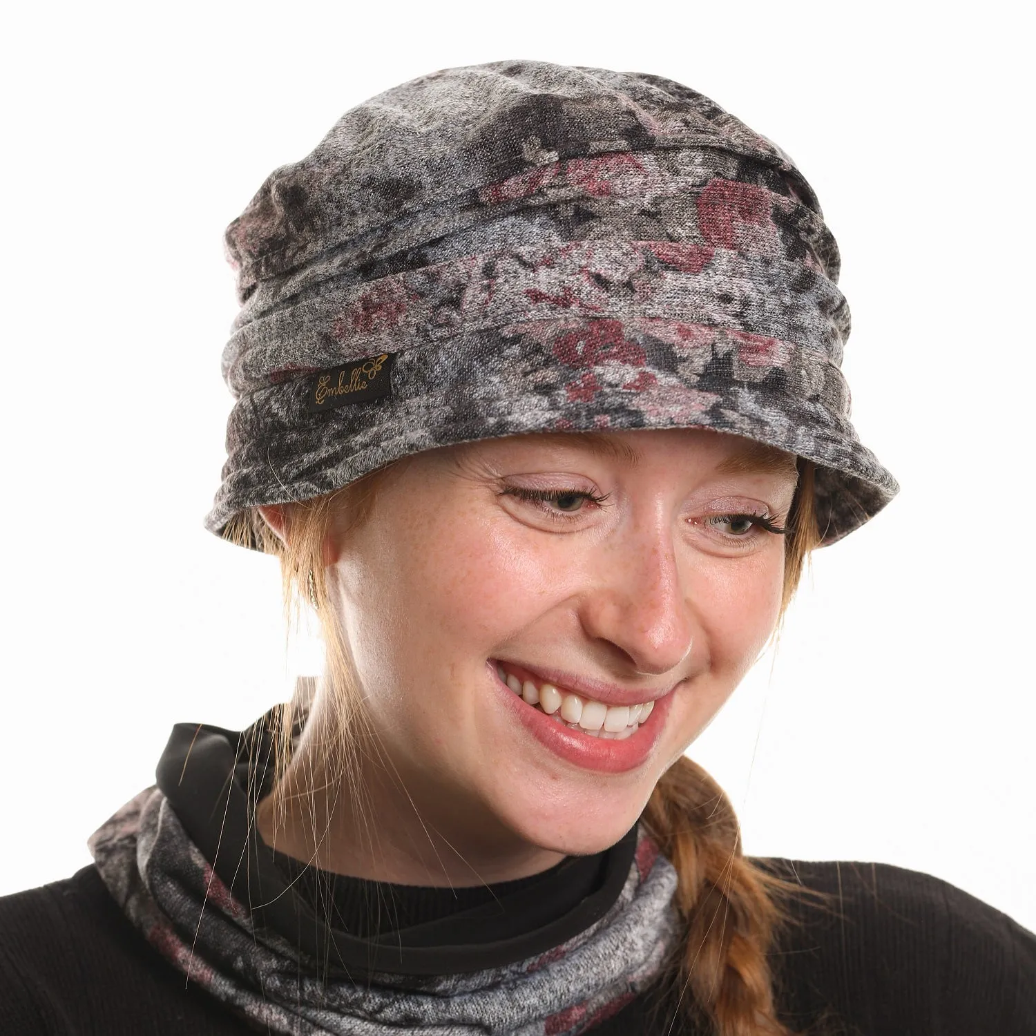Chapeau cloche avec plis