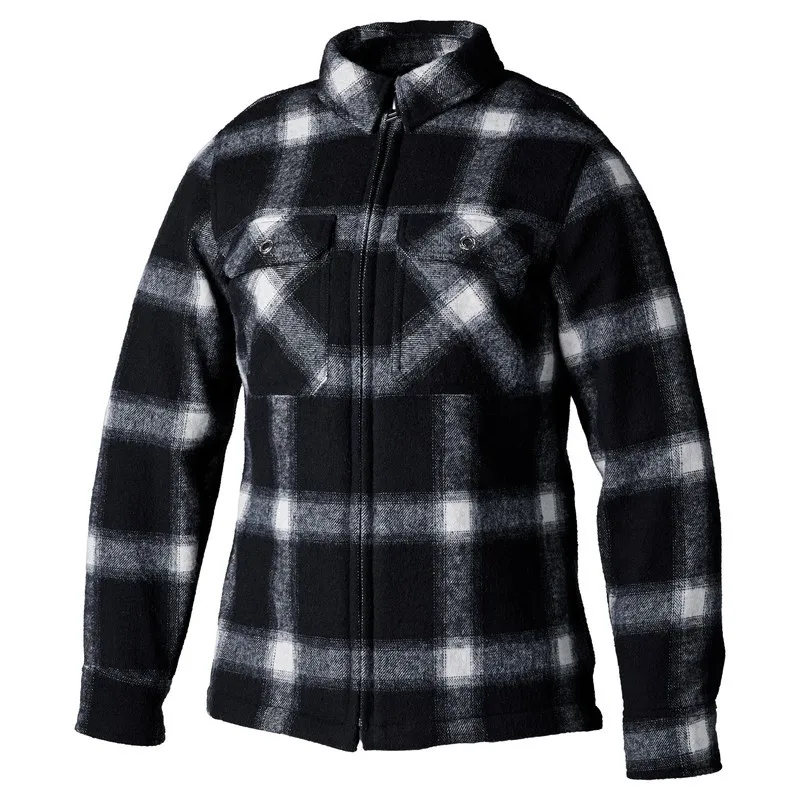 Chemise RST Brushed femme CE - Noir - piecemotoquad