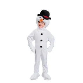 Costume Bonhomme de Neige avec Nez Carotte