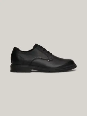 Derbies en cuir grain fin | Noir | Tommy Hilfiger