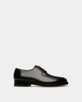 Derby Schoenen En Cuir Noir