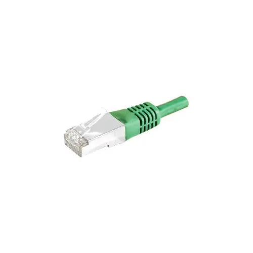 DEXLAN Cordon RJ45 categorie 6A S/FTP vert - 20 m