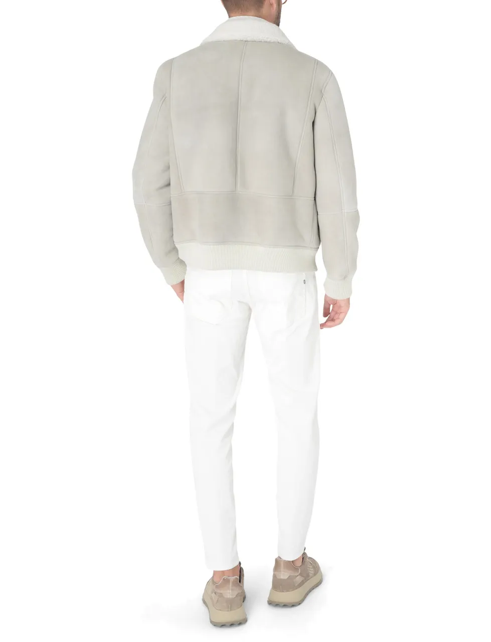 Dondup Veste en shearling beige
