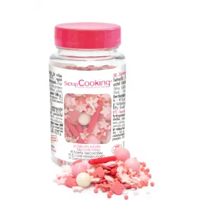 Décors en Sucre Mélange Rods Rose 70 g Scrapcooking