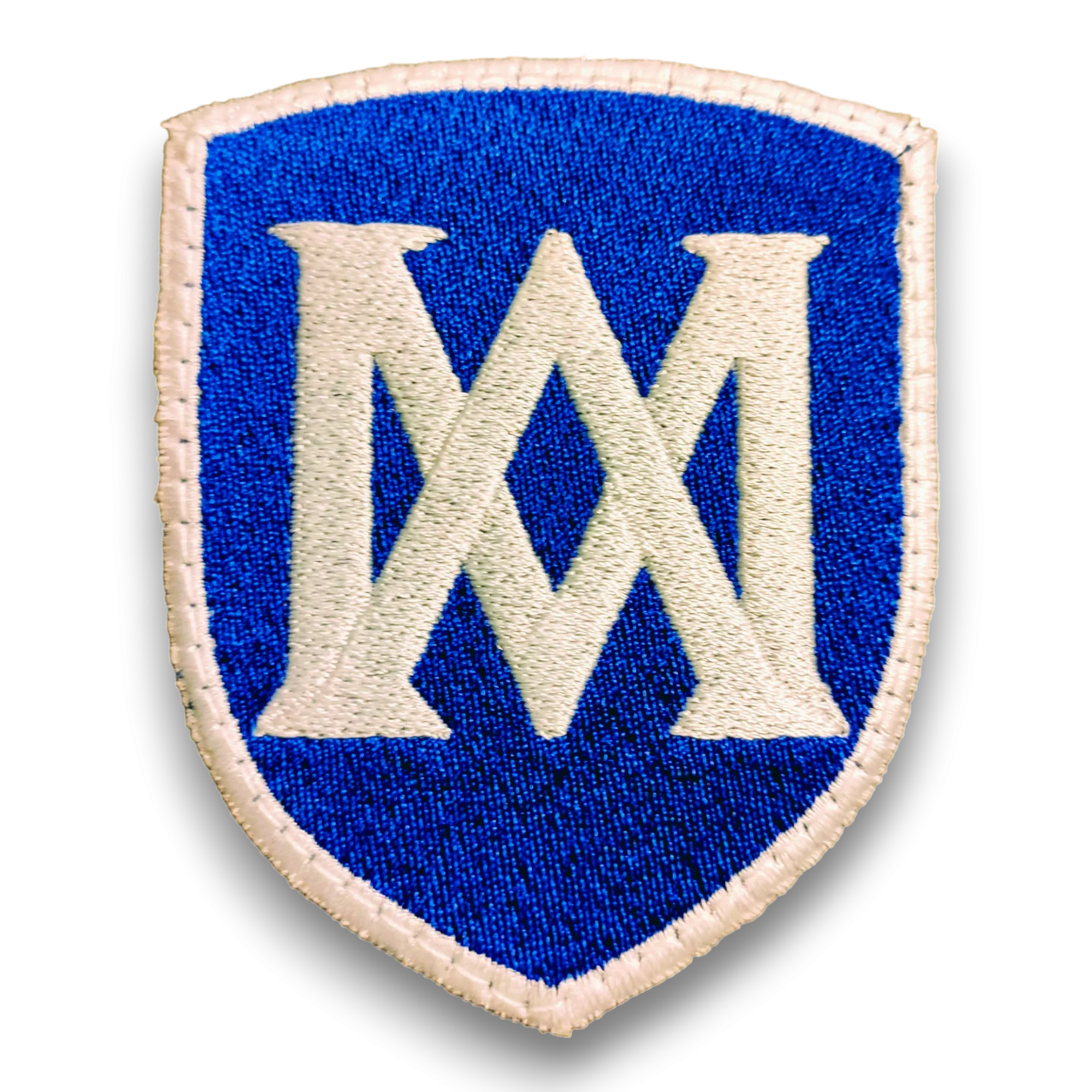 Ecusson de la Vierge Marie Brodé by amalric Made in France