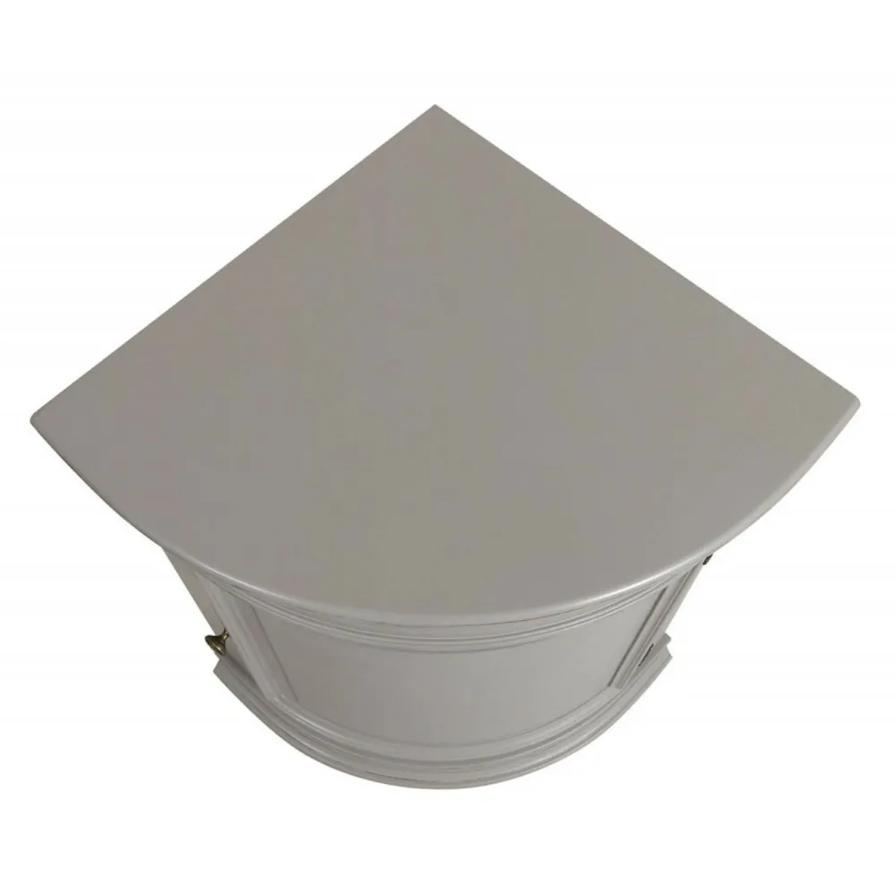 Encoignure basse bois-mdf beige - harmonie interior's
