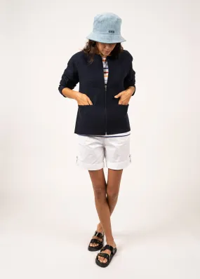 ERDEVEN Veste femme en laine bouillie Saint James