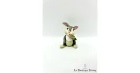 Figurine Panpan carotte Disney Bambi lapin gris 7 cm