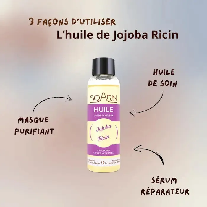 Huile de Jojoba et Ricin - Soarn