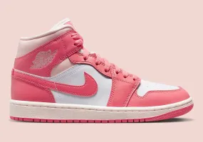 Jordan 1 Mid Strawberries and Cream