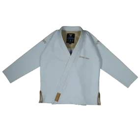 Kimono de JJB Ground Force Acta Non Verba - Blanc