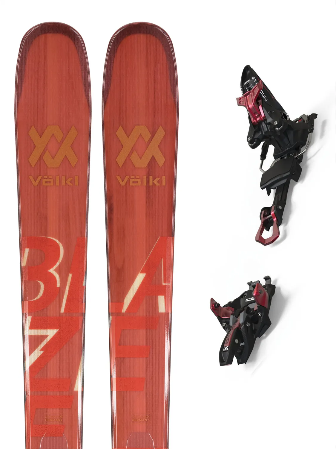 Pack rando neuf skis Vlkl BLAZE 94 + fixations Marker Kingpin 10 + peaux - neuf déstockage