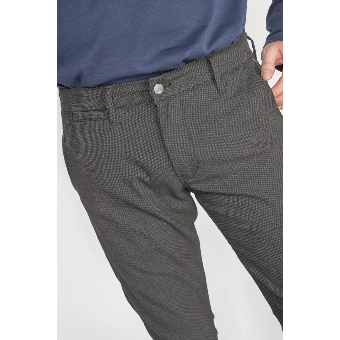Pantalon carotte DEMARCO noir Le Temps des Cerises - Pantalon Homme sur MenCorner