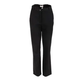 Pantalon taille haute uni coupe droite stretch Femme AMERICAN VINTAGE 