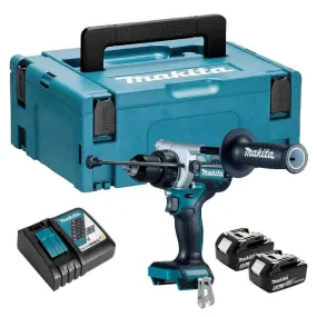 Perceuse à percussion 18v BL (2x5,0 Ah) Makita DHP486RTJ