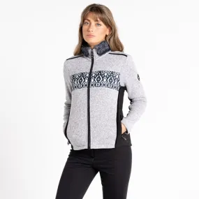 Pull zippé Femme ENGROSS II | Gris