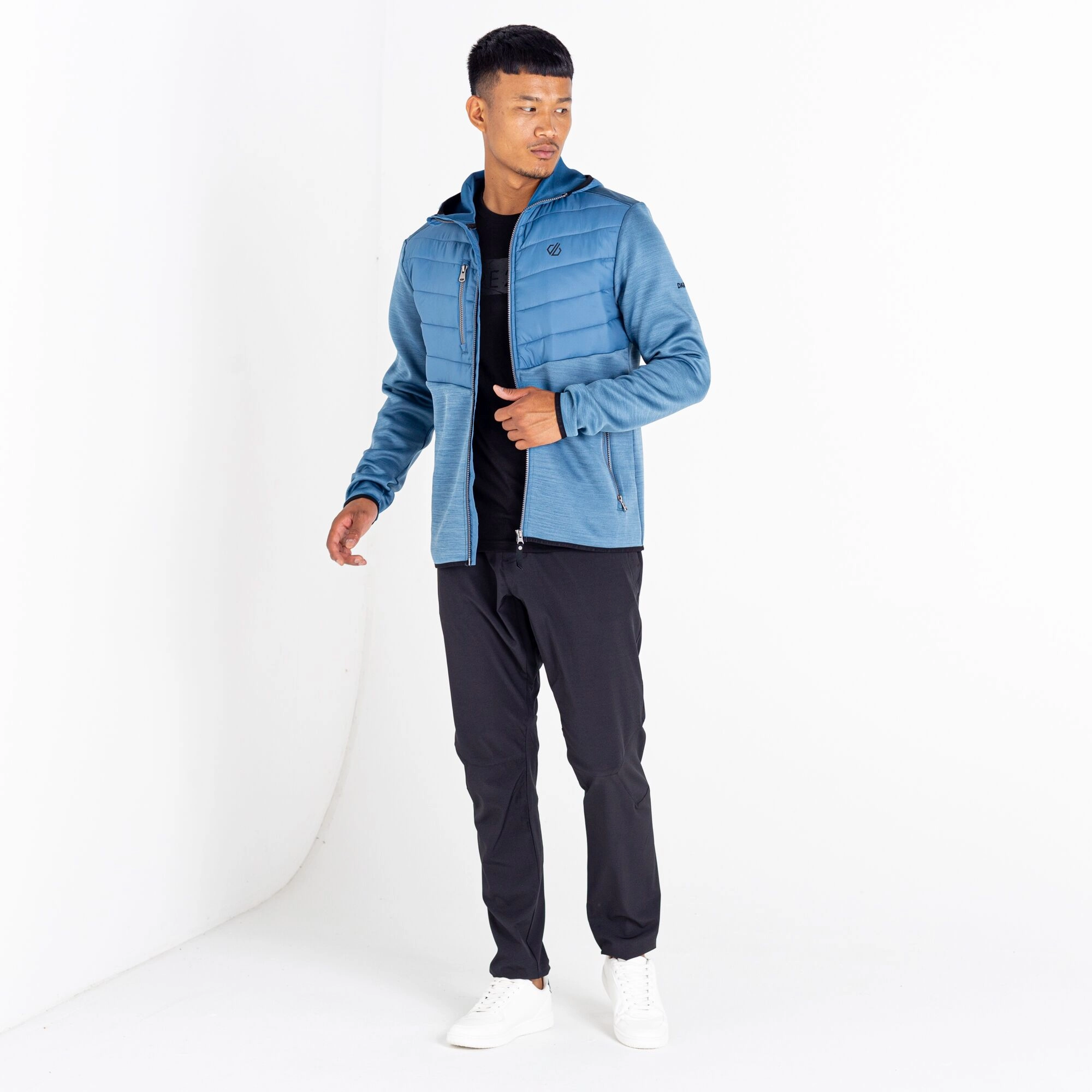 Pull zippé Homme NARRATIVE II  | Bleu