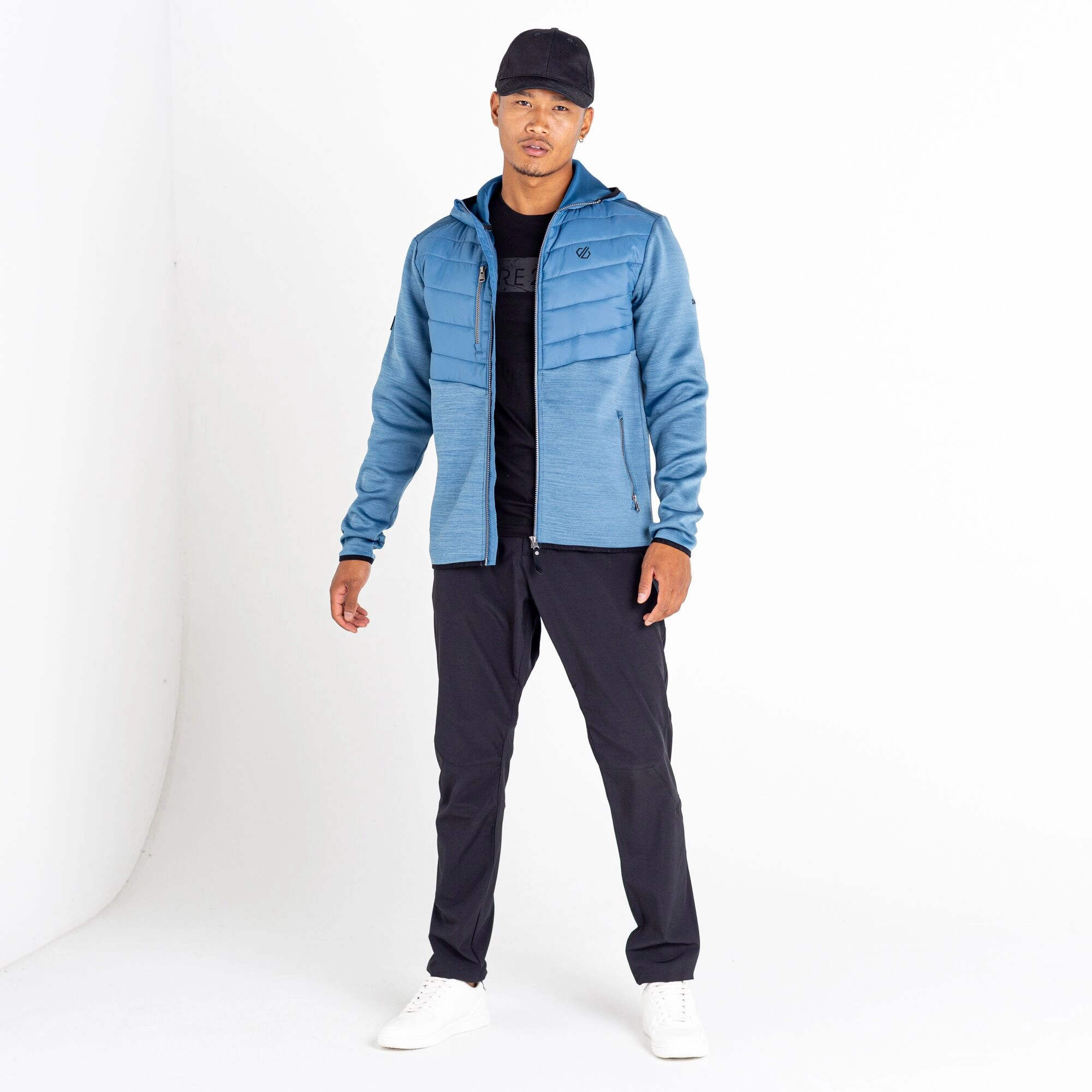 Pull zippé Homme NARRATIVE II  | Bleu