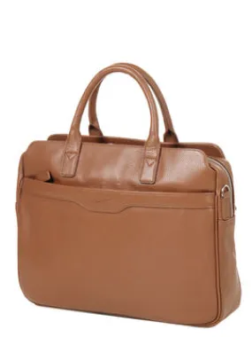 Sac ordinateur Gérard Hénon Twist 14 pouces Marron  16233/03  1623303