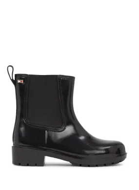 TOMMY HILFIGER  Bottines de pluie  - Noir