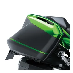 Valise latérale rigide 28 litres Kawasaki (avec pare-chaleur inférieur) | Moto Shop 35