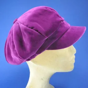 Vente casquette gavroche velours femmes - APRES LA PLUIE